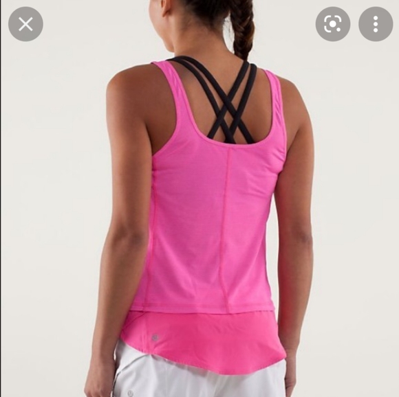 lululemon athletica Tops - Lululemon Pink Mod Moves Singlet